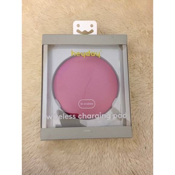 Heyday Qi Wireless 5W Charging Pad-Magenta - Picture 1 of 1